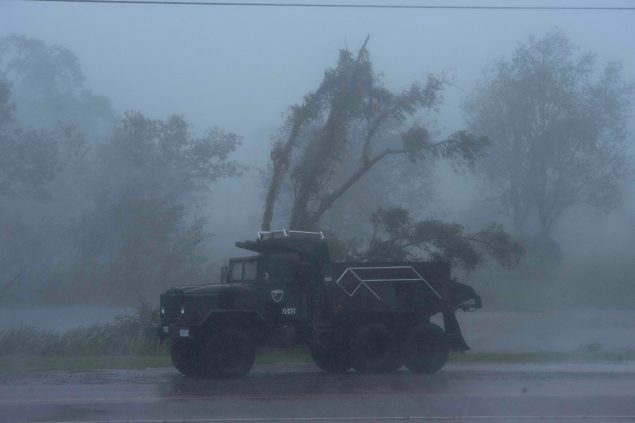 Hurrikan Ida ist über Louisiana gezogen