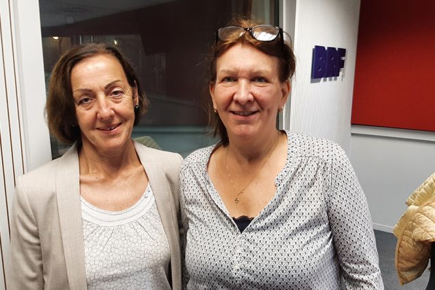 Marita Quetsch und Hilla Conraeds vom Kiwanis Club Inspiration in Kelmis
