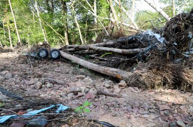 Militär beginnt Aufräumarbeiten an der Weser in Eupen (Bild: Julien Claessen/BRF)