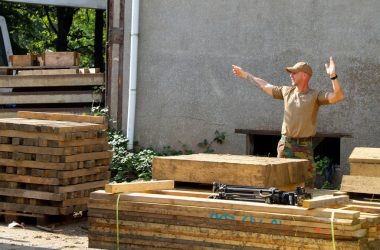 Militär beginnt Aufräumarbeiten an der Weser in Eupen (Bild: Julien Claessen/BRF)