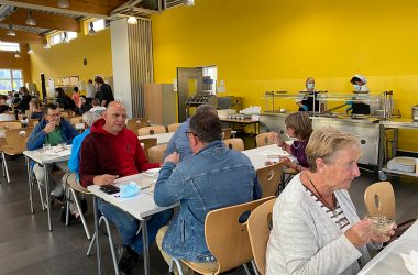 Mittagstisch in der Mensa des Campus Unterstadt (Bild: Simonne Doepgen/BRF)