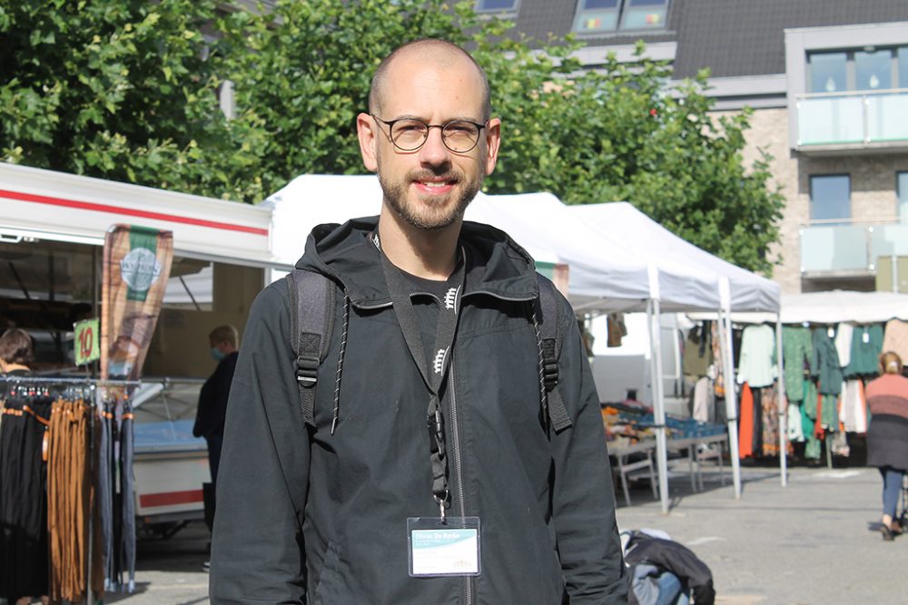 Gesundheitshelfer Olivier De Rycke (Bild: Melanie Ganser/BRF)