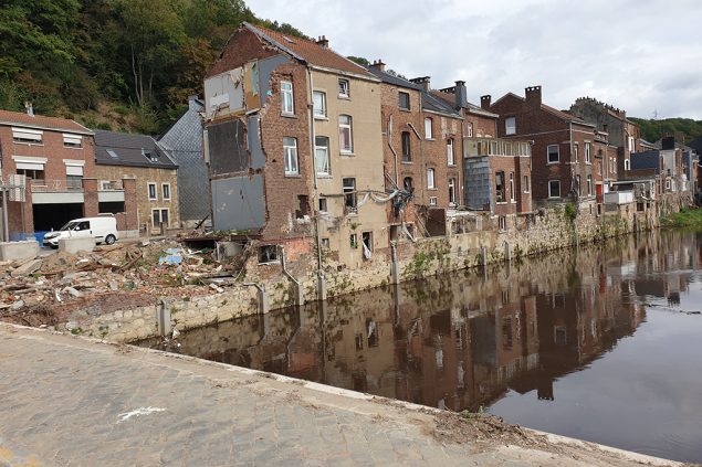Hochwasserschäden in Pepinster (Bild: Lena Orban/BRF)