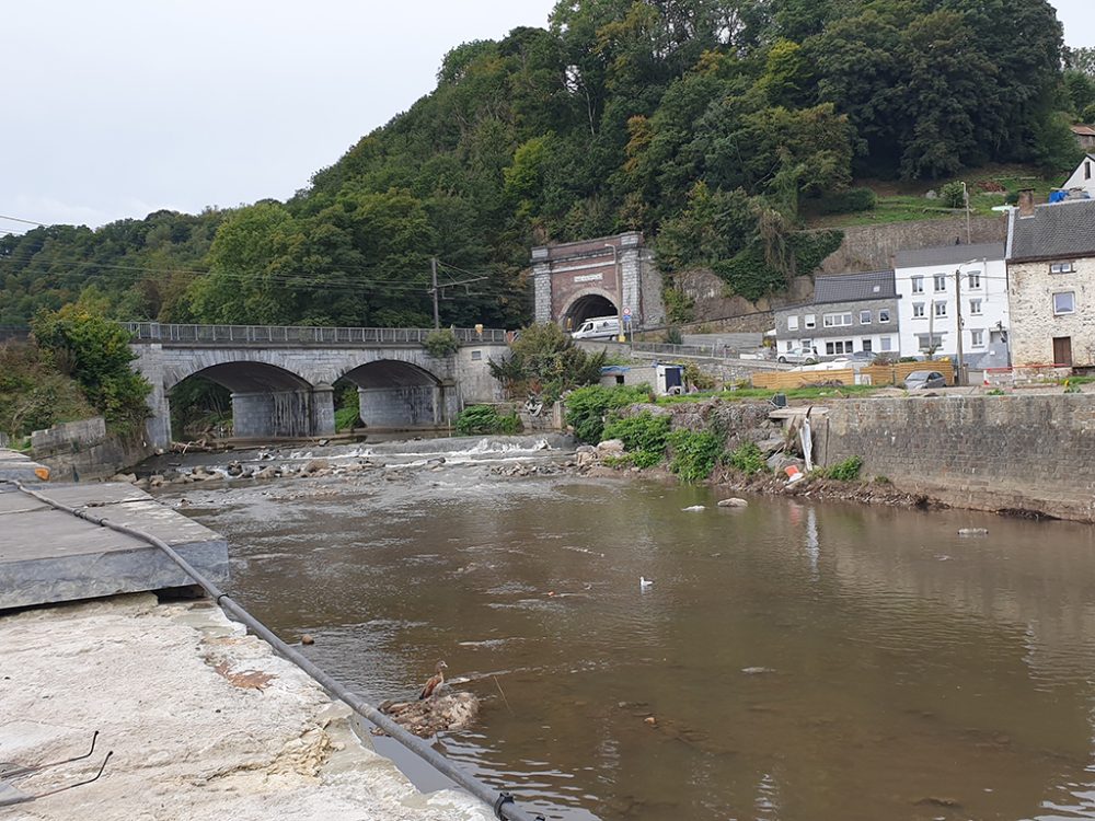 Hochwasserschäden in Pepinster (Bild: Lena Orban/BRF)