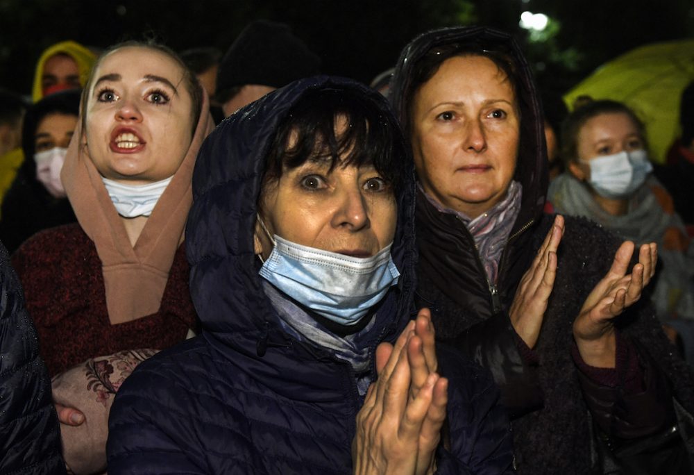 Nach Parlamentswahl in Russland: Hunderte bei Protest in Moskau (Bild: Alexander Nemenov/AFP)