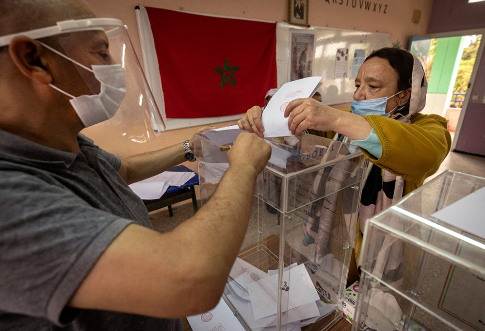 Parlamentswahl in Marokko - Stimmabgabe in Rabat (Bild: Fadel Senna/AFP)