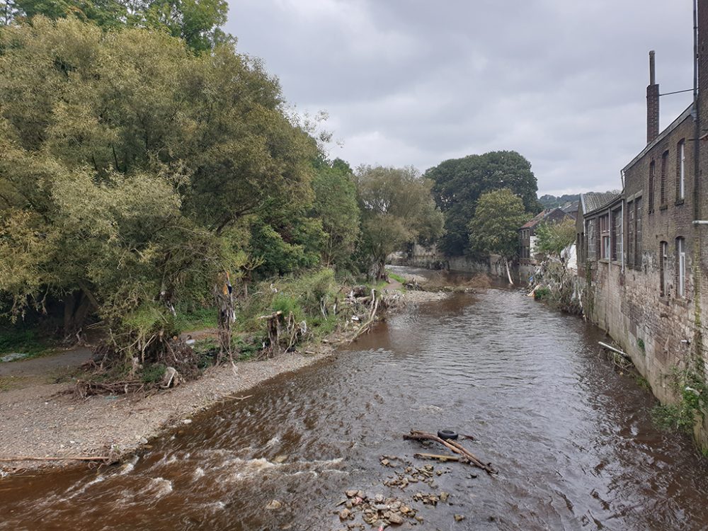 Hochwasserschäden in Verviers (Bild: Lena Orban/BRF)