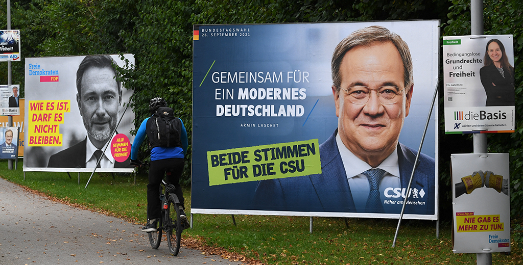 Wahlplakate in Deutschland