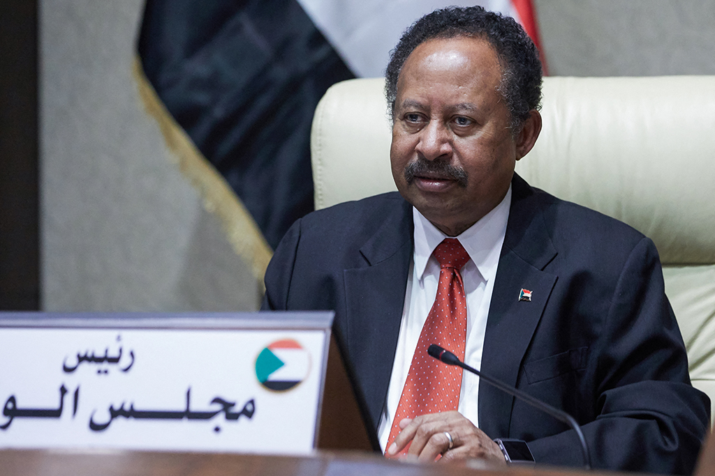 Der entmachtete sudanesische Regierungschef Abdullah Hamduk (Bild: AFP)