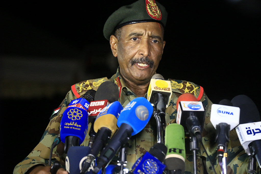 General al-Burhan (Bild: Ashraf Shazly/AFP)