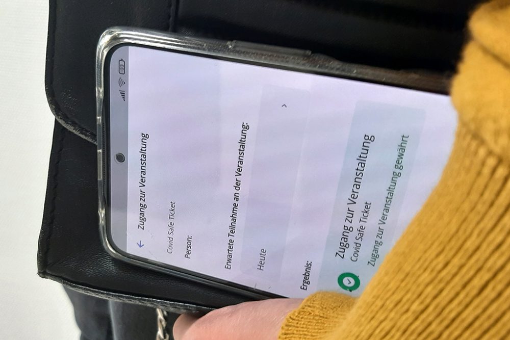 Covid-Safe-Ticket für Veranstaltungen