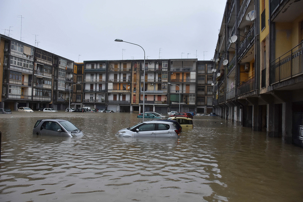 Catania am Dienstag (Bild: Stringer/Ansa/AFP)