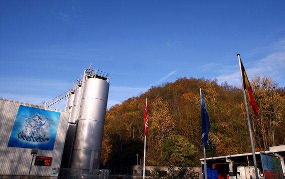 Chaudfontaine-Produktionshalle in Chaudfontaine (Bild: Michel Krakowski/Belga)