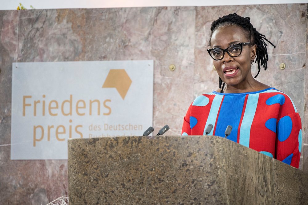 Tsitsi Dangarembga erhält den Friedenspreis des deutschen Buchhandels (Bild: Thomas Lohnes/AFP)