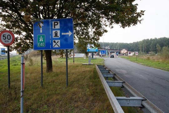 Rastplatz an der E40 in Drongen (Bild: Kurt Desplenter/Belga)