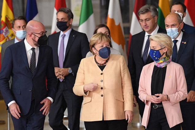 EU-Gipfel in Brüssel am 21. Oktober (Bild: John Thys/AFP)
