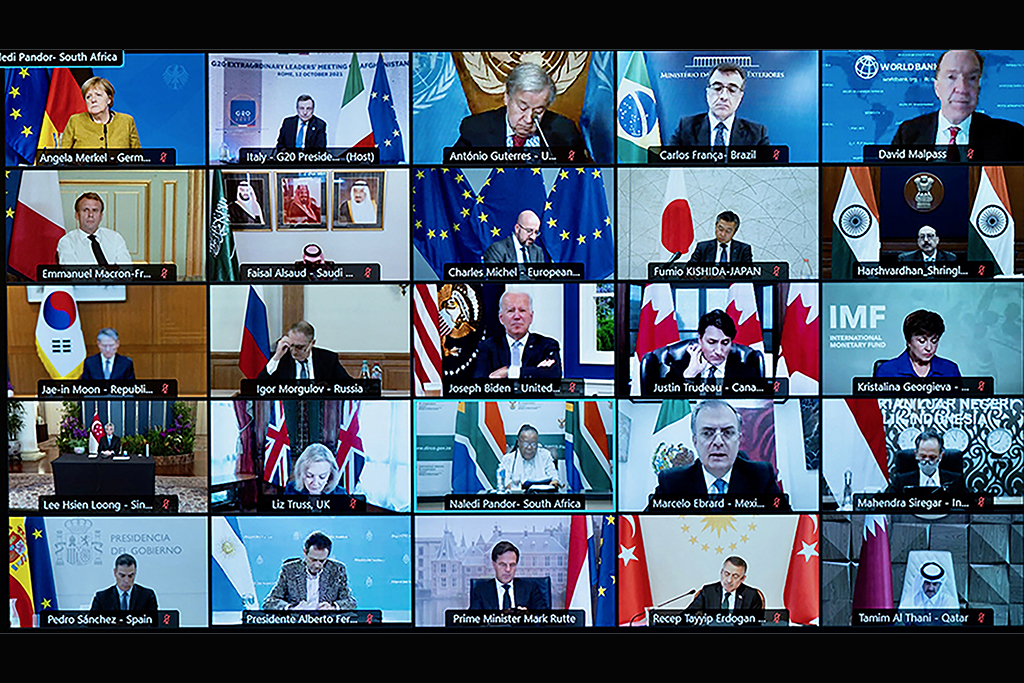 G20-Afghanistan-Konferenz (Bild: AFP Photo/Press Office of Palazzo Chigi)