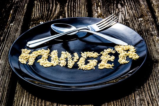 Ein Teller voll Hunger