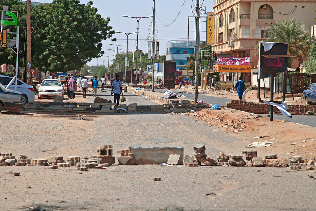 Die sudanesiche Hauptstadt Khartum am 27. Oktober (Bild: AFP)