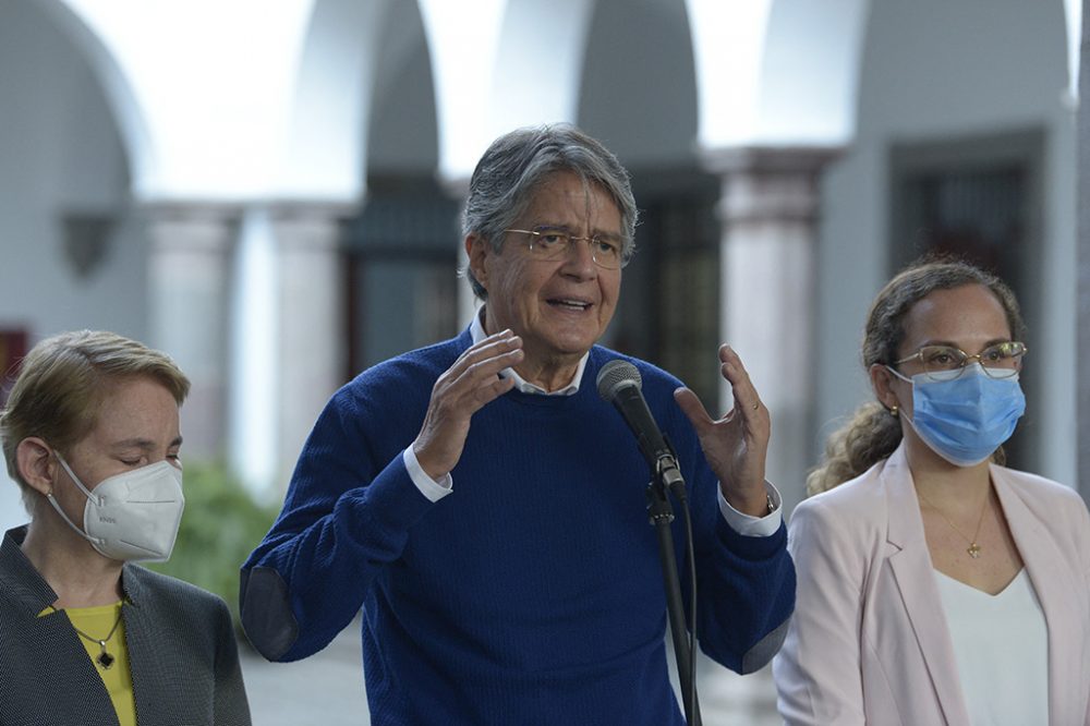 Guillermo Lasso, Präsident von Ecuador (Bild: Rodrigo Buendia/AFP)