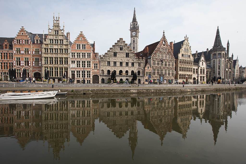 Die Leie in Gent (Archivbild: Nicolas Maeterlinck/Belga)