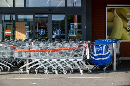 Streik bei Lidl (Bild: Kurt Desplenter/Belga)