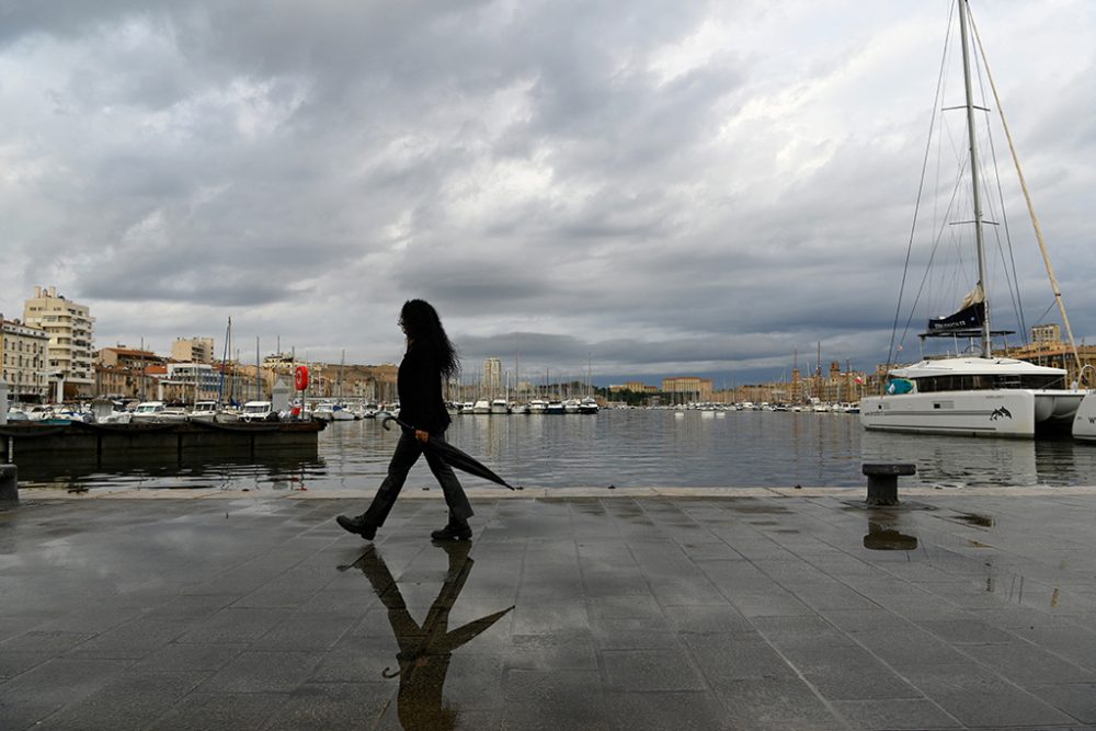 Im Hafen von Marseille (Bild: Nicolas Tucat/AFP)