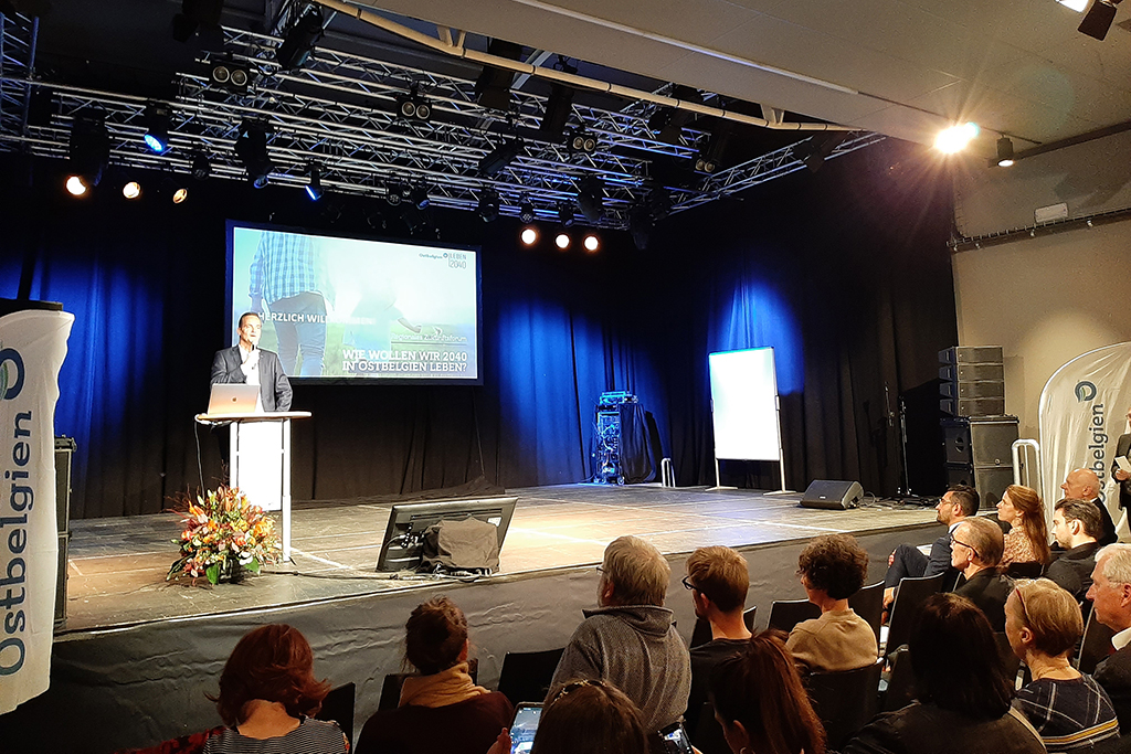 Veranstaltung "Wie wollen wir 2040 in Ostbelgien leben?" (Bild: Andreas Lejeune/BRF)