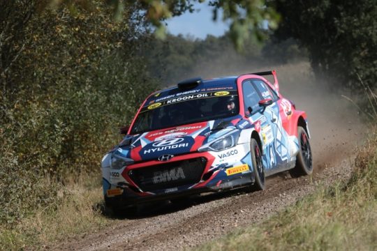 Grégoire Munster gewinnt Sezoensrallye (Bild: BRC)