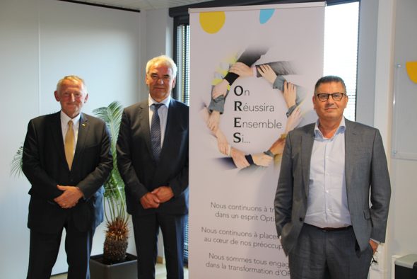 Roger Franssen, Jean-Claude Meurens und Fernand Grifnée von Ores (v.l.n.r.) (Bild: Chantal Scheuren/BRF)