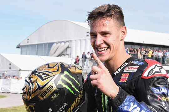 Fabio Quartararo vorzeitig Motorrad-Weltmeister (Bild: Andreas Solaro/AFP)