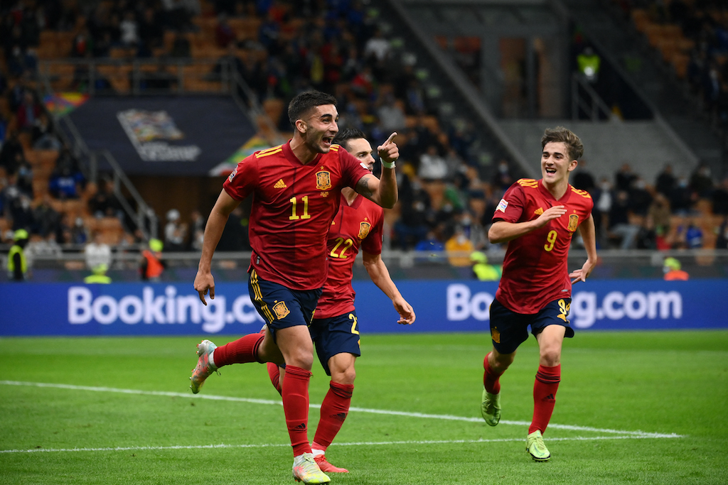 Ferran Torres erzielte zwei Treffer für Spanien (Bild: Franck Fife/AFP)