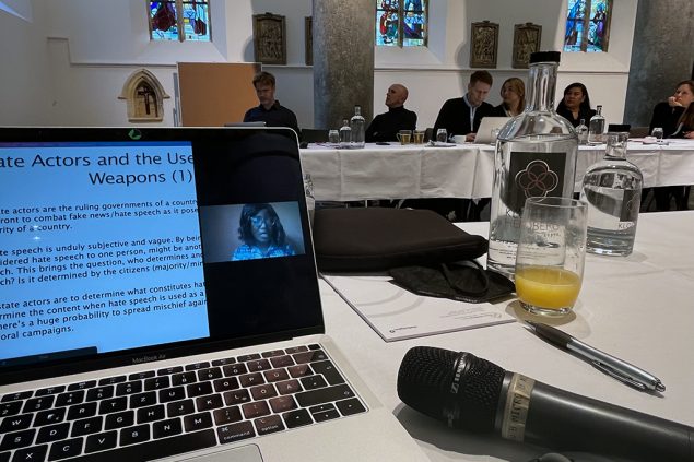 Tagung zum Thema Fake News im Kloster Heidberg (Bild: Institut für Demokratiepädagogik)
