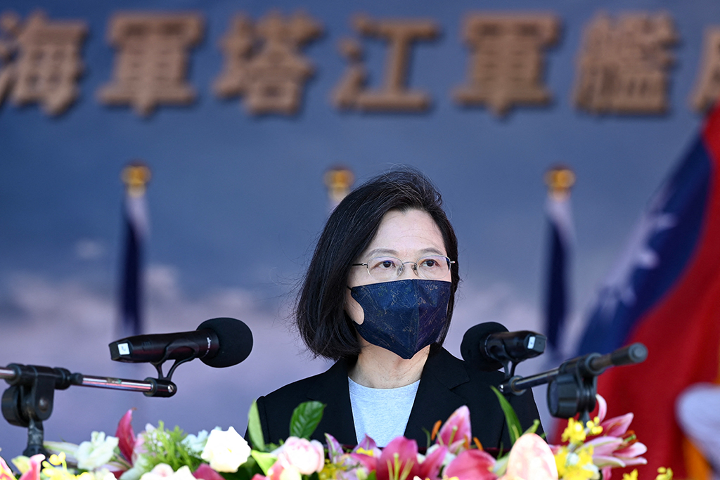 Taiwans Präsidentin Tsai Ing-wen (Bild: Sam Yeh/AFP)