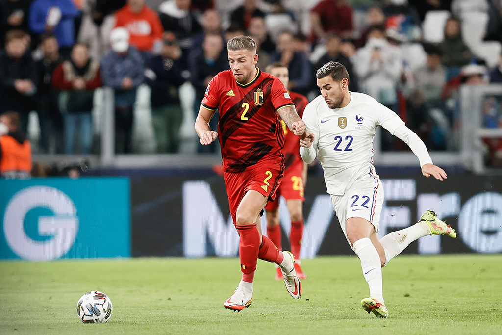 Toby Alderweireld im Nations-League-Spiel gegen Frankreich am 7. Oktober (Bild: Bruno Fahy/Belga)