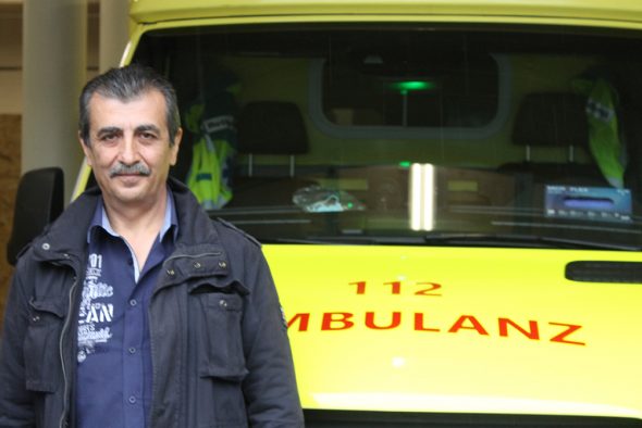 Ali Önal, Postenleiter Feuerwehr und Rettungsdienst Eupen