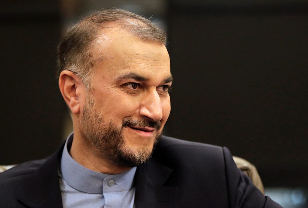 Irans Außenminister Hossein Amir-Abdollahian (Archivbild: Anwar Amro/AFP)