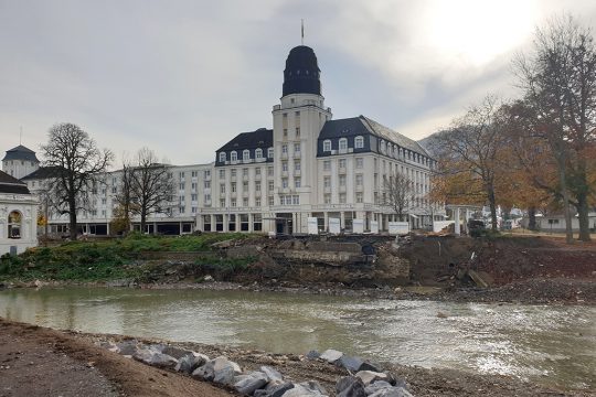 Bad Neuenahr-Ahrweiler knapp vier Monate nach dem Hochwasser (Bild: Lena Orban/BRF)