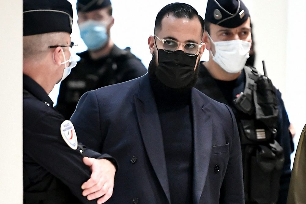 Alexandre Benalla bei der Ankunft vor Gericht am Freitag (Bild: Stephane de Sakutin/AFP)