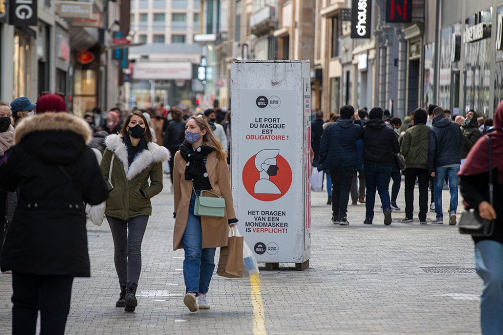 Shopping in Corona-Zeiten in Brüssel