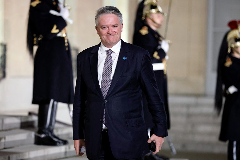 Mathias Cormann am 11.11. in Paris (Bild: Ludovic Marin/AFP)