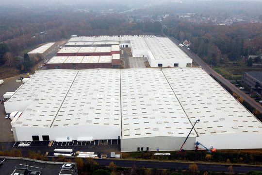 DPD-Verteilzentrum in Lummen (Bild: Eric Lalmand/Belga)