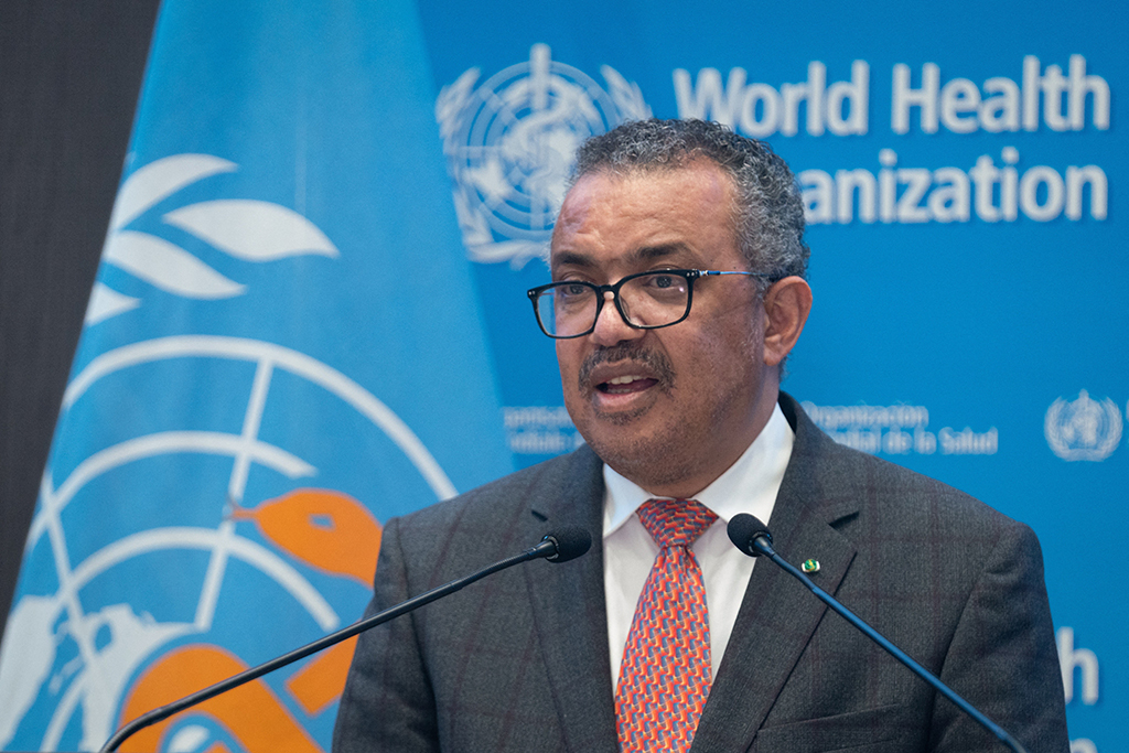 WHO-Direktor Tedros Adhanom Ghebreyesus (Bild: AFP Photo/WHO/Christopher Black)