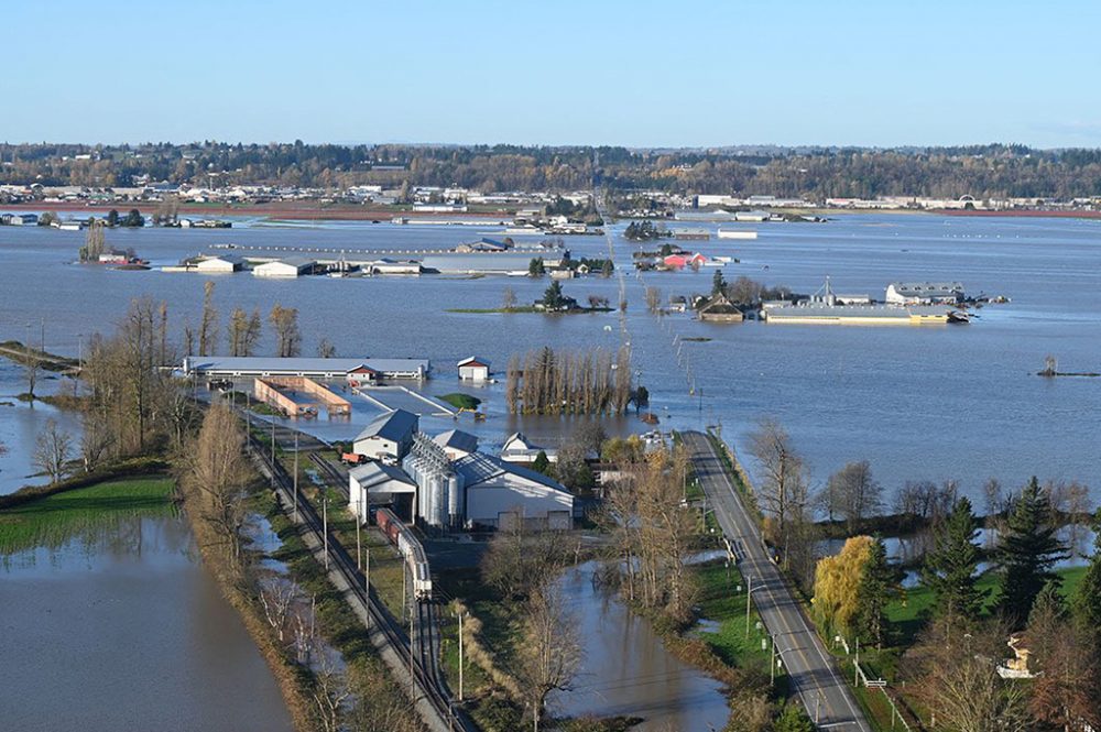 Überschwemmungen in Kanada (Bild: Handout/City of Abbotsford/AFP)