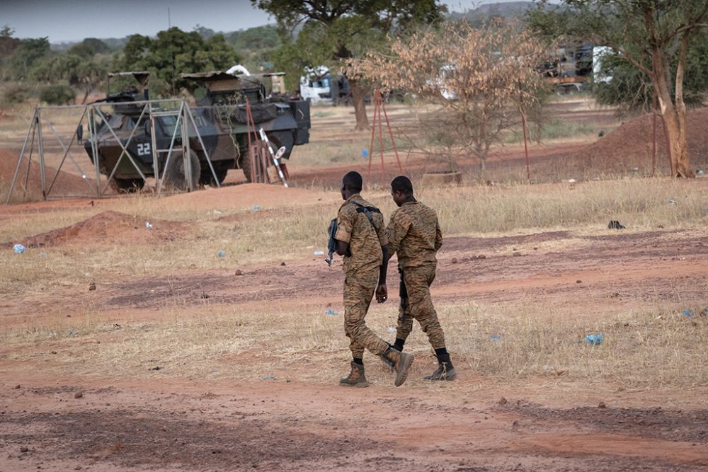 Soldaten in Kaya, Burkina Faso (Bild: Olympia De Maismont/AFP)