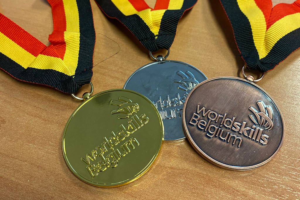 Medaillen bei den Worldskills Belgium