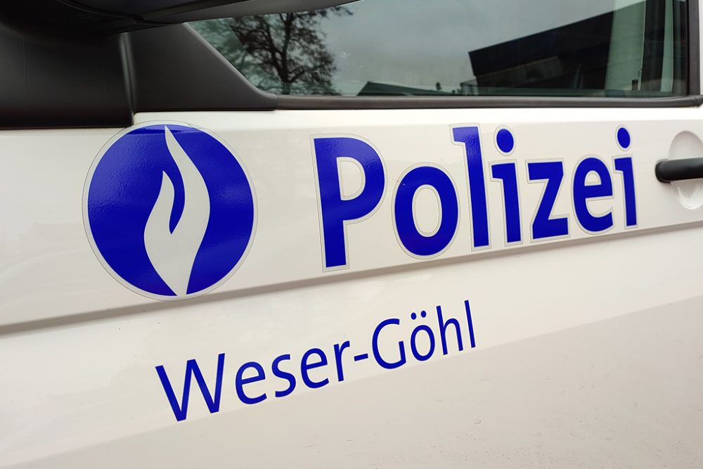 Einsatzfahrzeug der Polizeizone Weser-Göhl (Bild: BRF)