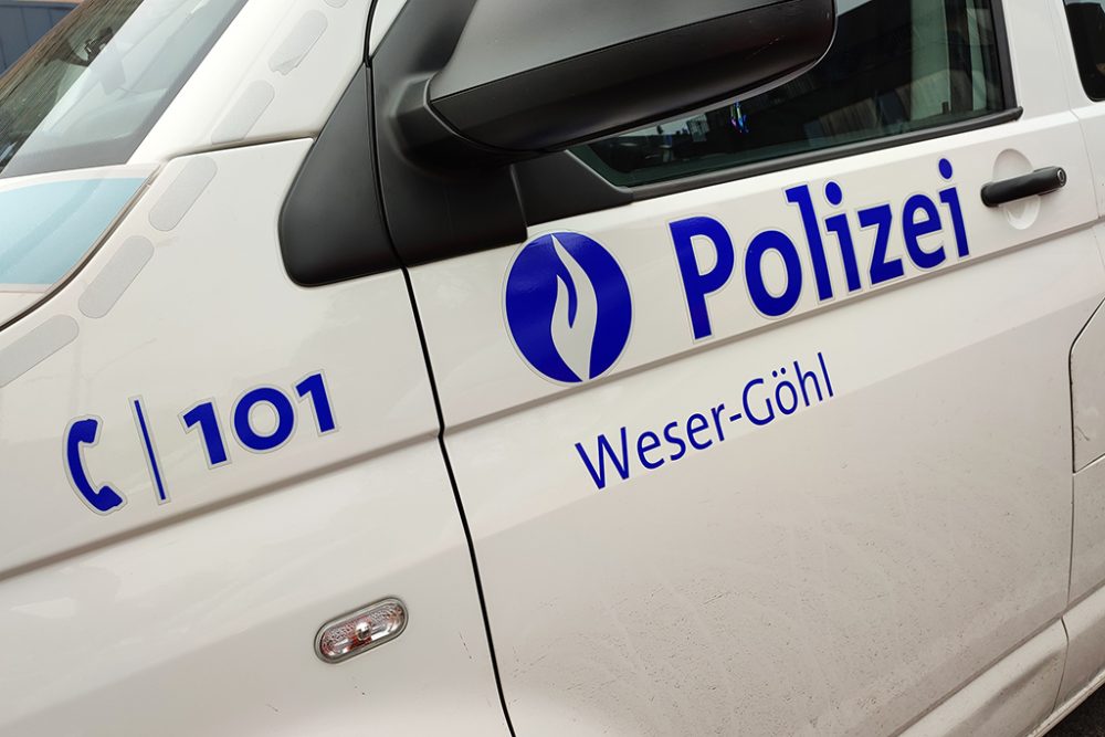 Einsatzfahrzeug der Polizeizone Weser-Göhl