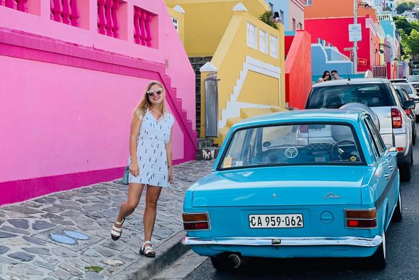 Rachel Ledieu in Südafrika (Bild: privat)