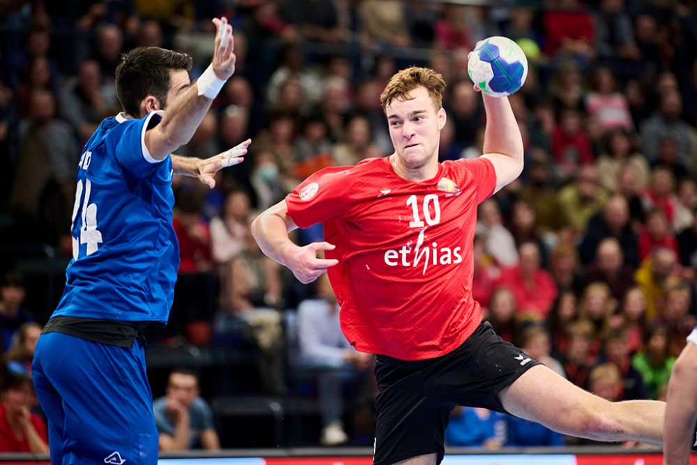 Premiere für Raphaël Kötters in der Handball-Nationalmannschaft (Archivbild: Alain Decamps/URBH)